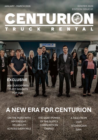 CENTURION | Issue 01 | Jan–Mar