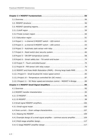 Practical MOSFET Electronics (Extract) 第 6 页