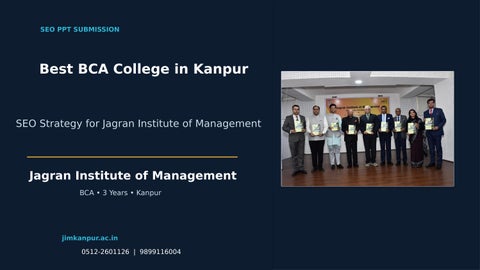 JIM Best BCA College in kanpur  https://jimkanpur.ac.in/