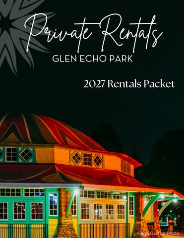 Glen Echo Park Private Rentals Packet 2027