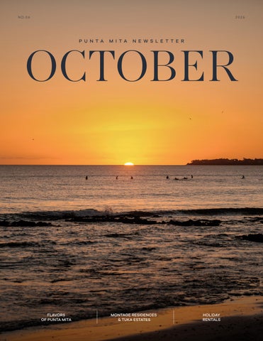 Punta Mita Newsletter Octubre 2026