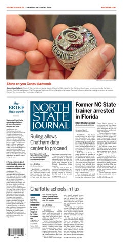North State Journal Vol. 11, Issue 32