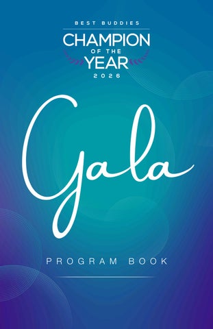2026 Alabama Champion of the Year Program Book