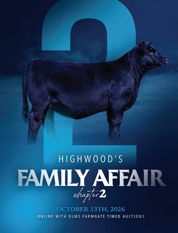 Highwood’s Family Affair -Chapter 2 - DLMS Farm Gate Timed Auctions