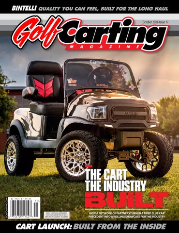 Golf Carting Magazine Issue 77 October 2026 Cover