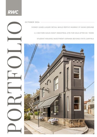 Portfolio - October 2026