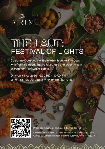 e-Flyer: The Laut - Deepavali Special