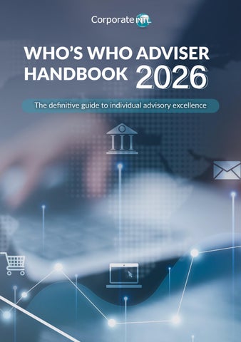 Corporate INTL Who's Who Adviser Handbook 2026