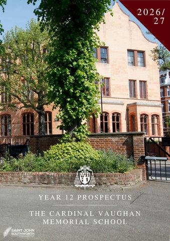 CVMS 2026 Sixth Form Prospectus