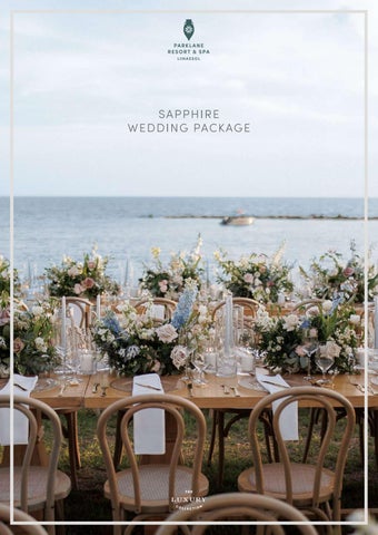 Parklane | Wedding packages Sapphire