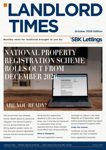 Landlord Times October Issue 2026