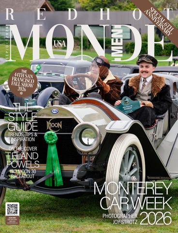 Red Hot Monde Magazine September/October 2026 Special 6th Anniversary Edition