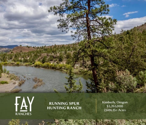 Running Spur Hunting Ranch | Fay Ranches
