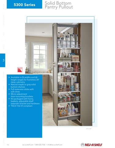 Tall/Pantry Solutions 第 10 页