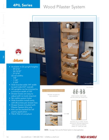 Tall/Pantry Solutions 第 2 页