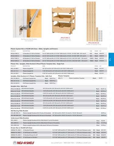 Tall/Pantry Solutions 第 3 页