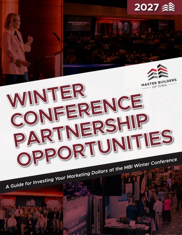 Winter Conference Partnership Opportunities 2027