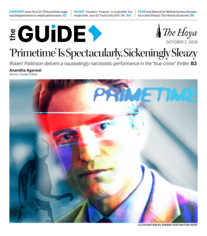 The Hoya | The Guide: October 2, 2026
