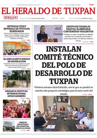 El Heraldo de Tuxpan 3 de Octubre de 2026