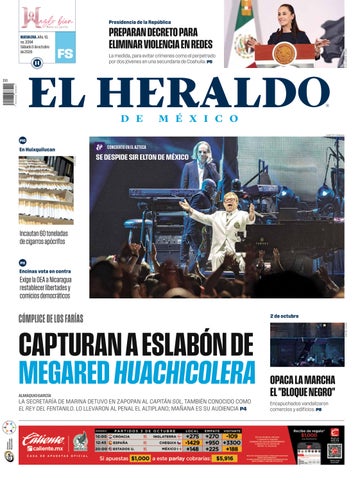 Edición impresa. Sábado 3 de octubre de 2026