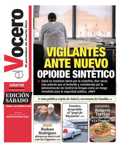 EL VOCERO | Edición sábado, 3 de octubre de 2026