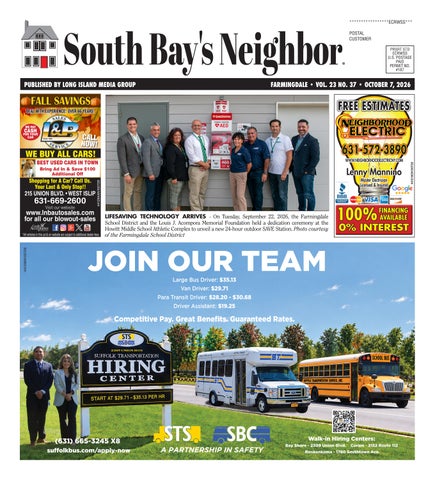 October 7, 2026 Farmingdale