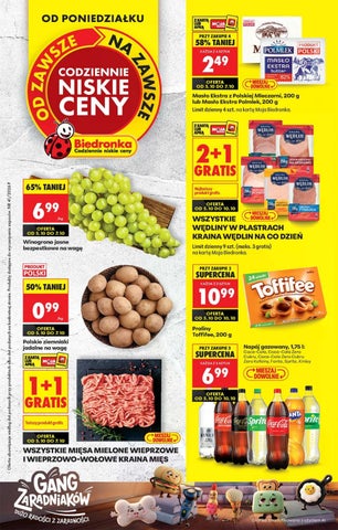 Biedronka gazetka spożywcza od 5.10 do 10.10.2026 r.