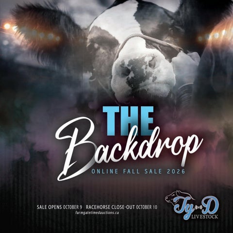 Ty-D Livestock's The Backdrop Online Fall Sale 2026 - DLMS Farm Gate Timed Auctions