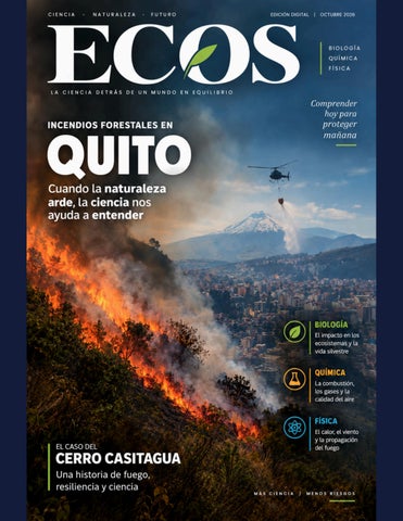 Revista ECOS incendios forestales en Quito