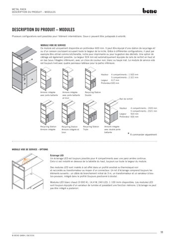 fiche-technique-bene- 金属 -rack 第 11 页