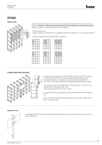 fiche-technique-bene- 金属 -rack 第 17 页