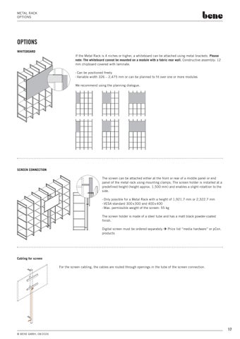 product-data-sheet-bene- 金属 -rack 第 17 页
