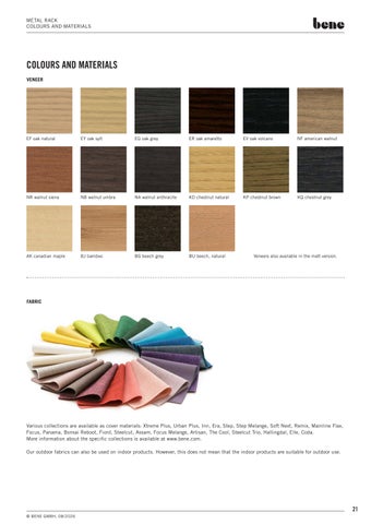 product-data-sheet-bene- 金属 -rack 第 21 页