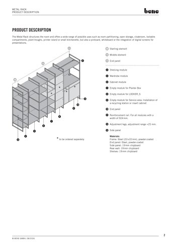 product-data-sheet-bene- 金属 -rack 第 2 页