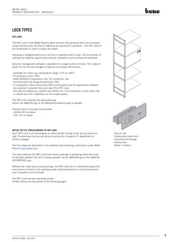 product-data-sheet-bene- 金属 -rack 第 6 页