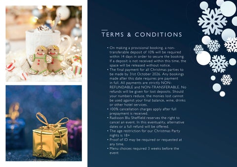 Radisson Blu 酒店 , Sheffield - Christmas 家具手册 2026 第 13 页