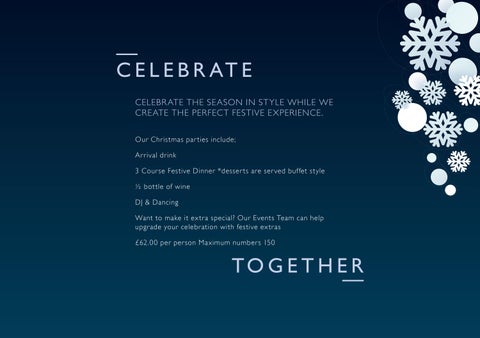 Radisson Blu 酒店 , Sheffield - Christmas 家具手册 2026 第 3 页