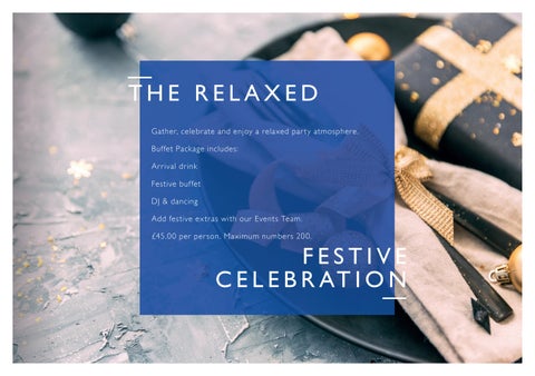 Radisson Blu 酒店 , Sheffield - Christmas 家具手册 2026 第 4 页