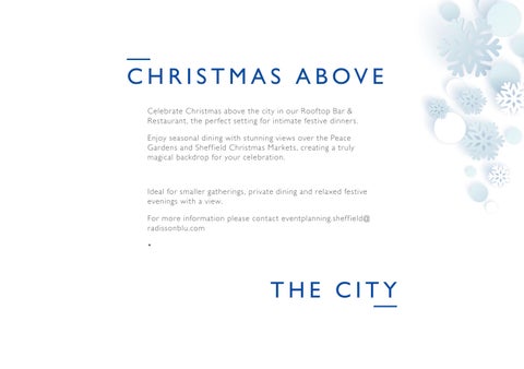 Radisson Blu 酒店 , Sheffield - Christmas 家具手册 2026 第 5 页