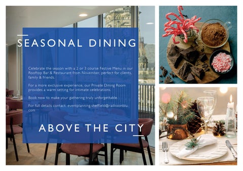 Radisson Blu 酒店 , Sheffield - Christmas 家具手册 2026 第 8 页