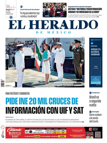 Edición impresa. Lunes 05 de octubre de 2026