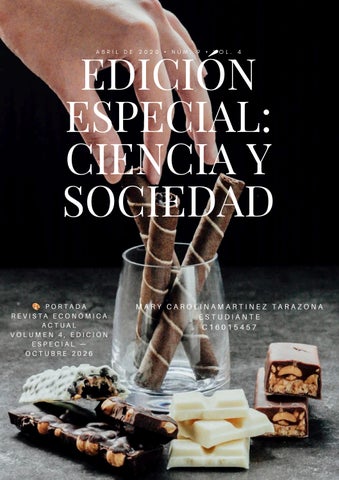 Marrón Moderno Chocolate Negro Comida Revista (1)