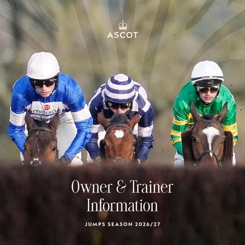Owner & Trainer Information - Jumps Season 2026/27