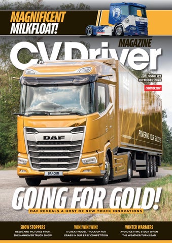 CV Driver Magazine Issue 157 Autumn 2026 