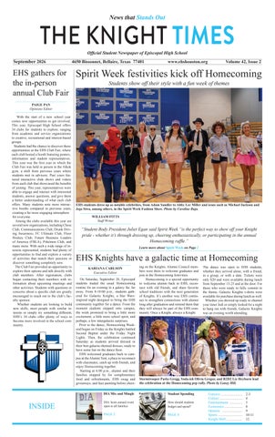 The Knight Times / September 2026 Issue #2