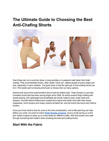 best-anti-chafing-shorts-guide