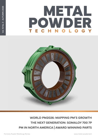 Metal Powder Technology Autumn 2026
