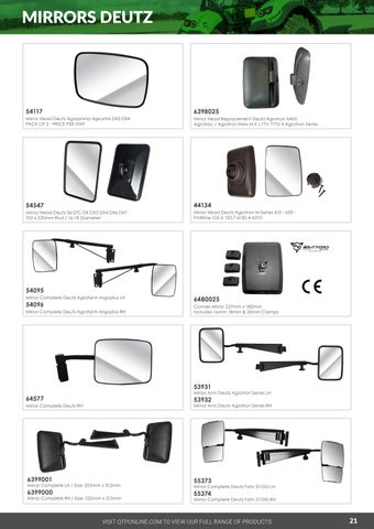 Quality Tractor Parts QTP Mirror 灯饰目录 2023 第 21 页