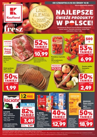 Kaufland gazetka od 08.10 do 14.10.2026