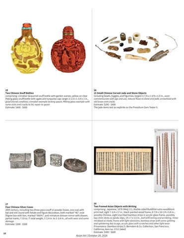 Asian Art | October 20, 2026 第 10 页